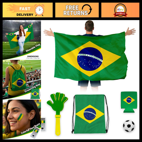 Brasile soccer fan kit - brasile,