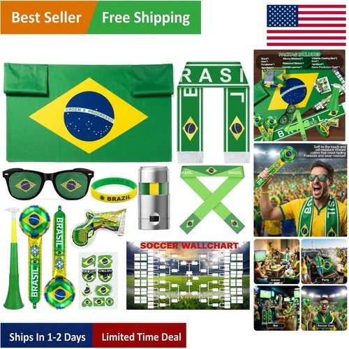Kit tifosi calcio bandiera